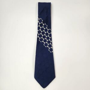 VTG 90s JC Penny Tie Mens Eclectic Retro Embroidered Preppy Edgy‎ Grandpa Core